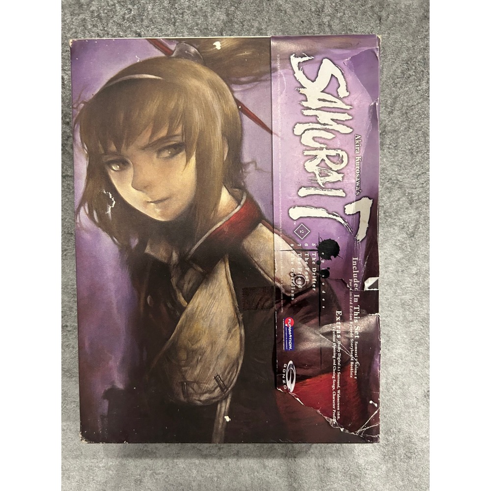 Samurai 7 Volume 2 Limited Edition DVD Box Set Funimation Anime w/ Booklets GM9